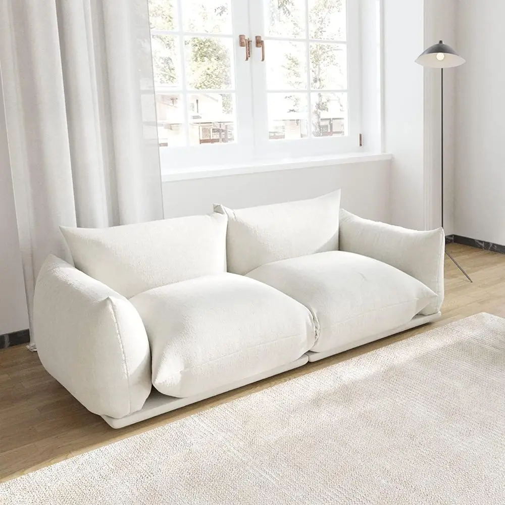 Love Seat Chenille Couch, -Century Soa Deep Love Seat Couches with Thick Cushion, 77" Plush Soas urniture or Small Spaces Living
Love Seat Chenille Couch, -Century Soa Deep Love Seat Couches with Thick Cushion, 77" Plush Soas urniture or Small Spaces Living