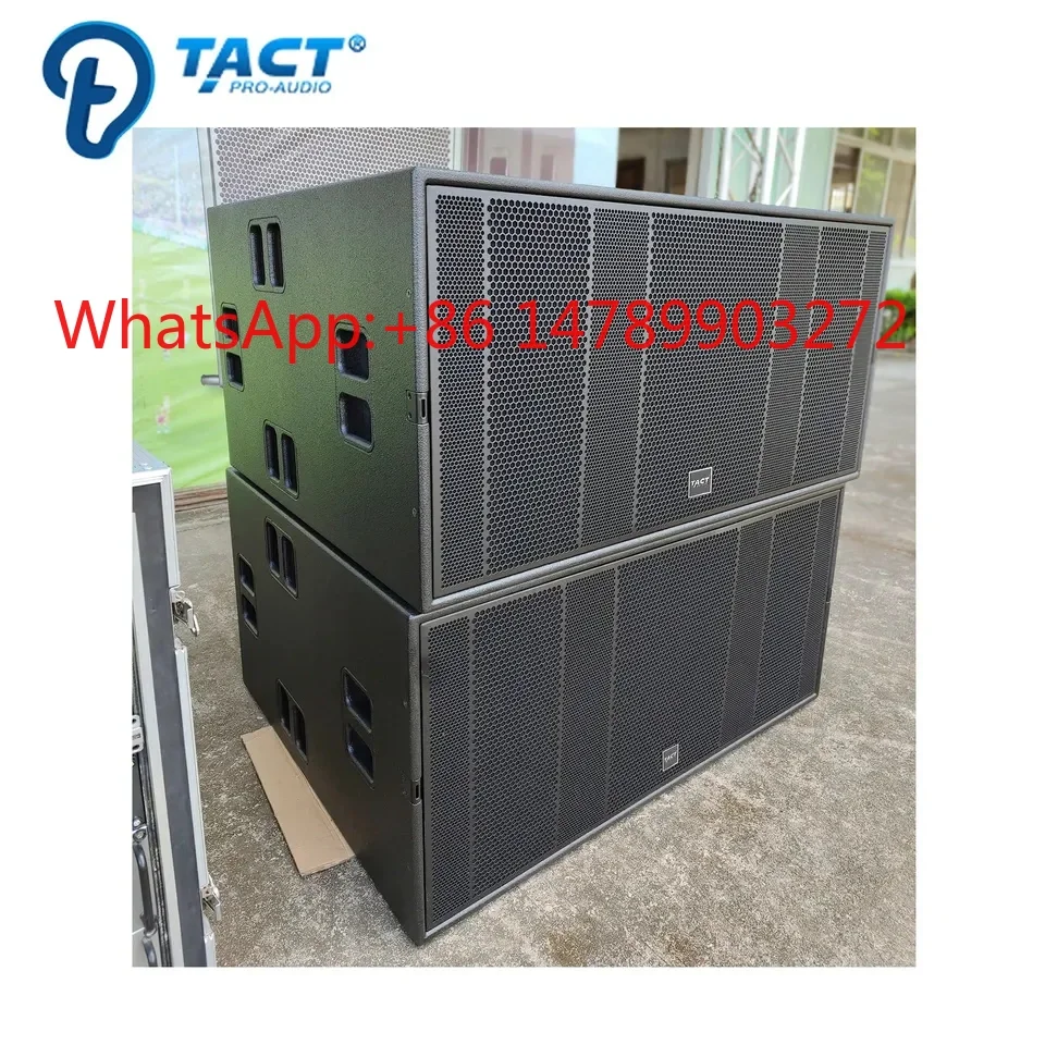 Tact B2 Neodymium Magnet Dual 18 Inch Subwoofer 3400W High Power Outdoor Bass Speaker
Tact B2 Neodymium Magnet Dual 18 Inch Subwoofer 3400W High Power Outdoor Bass Speaker
