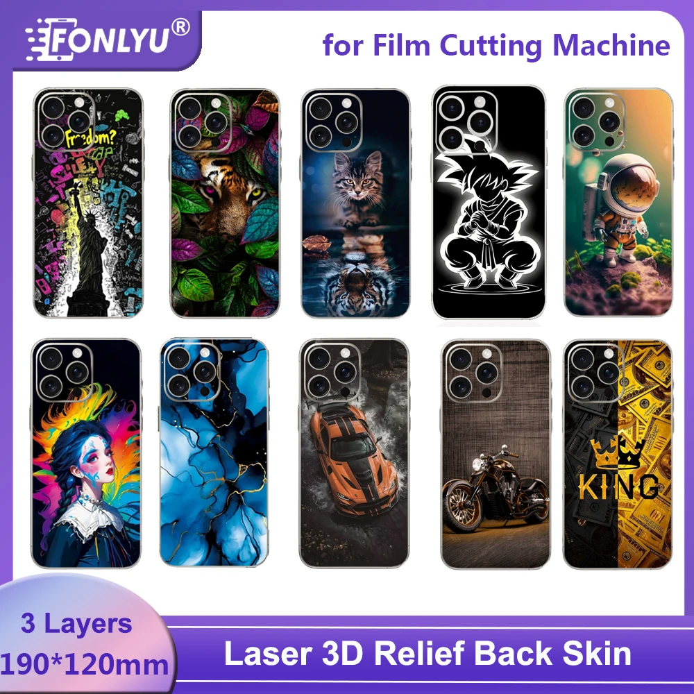 FONLYU 50 шт. 3D рельефная красочная кожа задняя наклейка для мобильного телефона задняя стеклянная крышка защитная пленка режущий станок плоттер Devia
FONLYU 50 шт. 3D рельефная красочная кожа задняя наклейка для мобильного телефона задняя стеклянная крышка защитная пленка режущий станок плоттер Devia