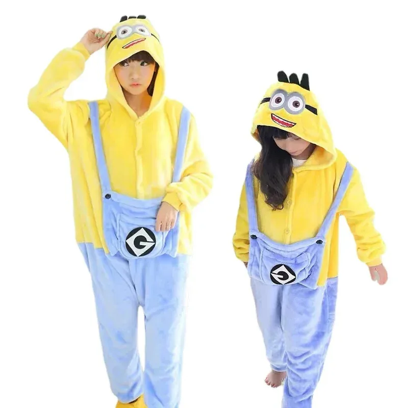Minions Kigurumi Onesie Cosplay Anime Costume Halloween Winter Flannel Pajamas Halloween Christmas Clothes For Adult
Minions Kigurumi Onesie Cosplay Anime Costume Halloween Winter Flannel Pajamas Halloween Christmas Clothes For Adult