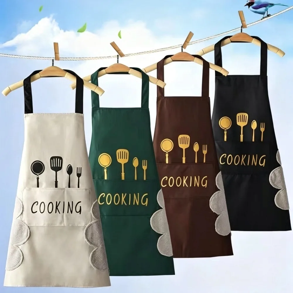 Wipeable Waterproof Oil Resistant Kitchen Apron for Men Women Cooking Chef Work Apron with Pocket for Home Baking BBQ Restaurant
Wipeable Waterproof Oil Resistant Kitchen Apron for Men Women Cooking Chef Work Apron with Pocket for Home Baking BBQ Restaurant