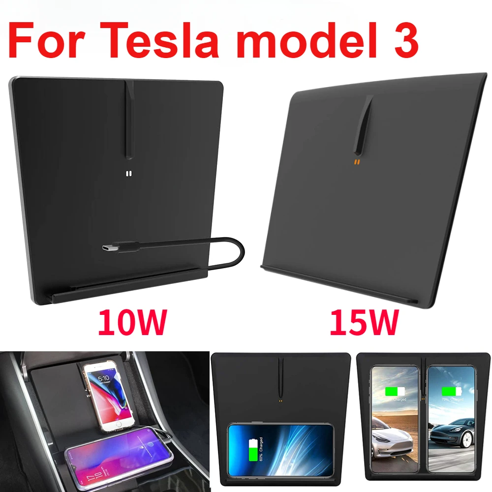 15W Fast Charging Wireless Charger for Tesla Model 3 Car Wireless Charger Wireless Smartphone Charging Pad Car Accessories
15W Fast Charging Wireless Charger for Tesla Model 3 Car Wireless Charger Wireless Smartphone Charging Pad Car Accessories