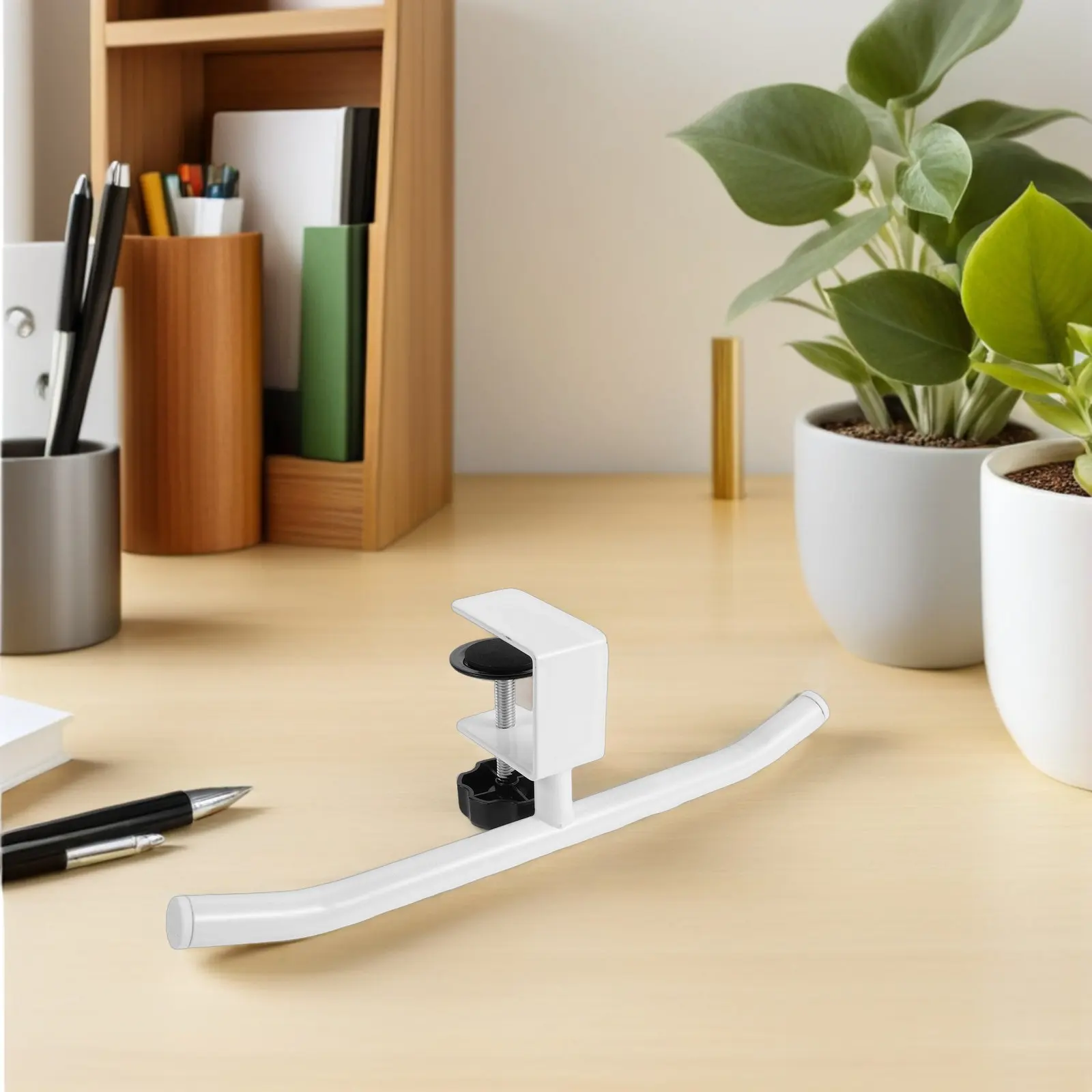 Adjustable Under Desk Backpack Hanger Clamp-on Bag Hook Fits Table Thickness Less Than 4Cm Desk Purse Holder Office Bag
Adjustable Under Desk Backpack Hanger Clamp-on Bag Hook Fits Table Thickness Less Than 4Cm Desk Purse Holder Office Bag