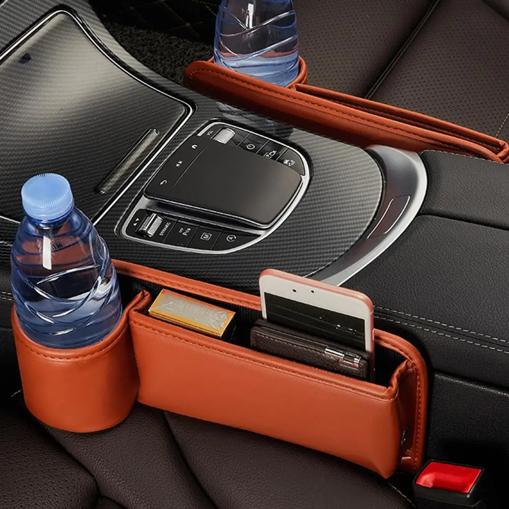 Car Seat Gap Organizer Storage Box Pocket with Cup Holder Waterproof Center Console Storage Box Car Interior Organizer
Car Seat Gap Organizer Storage Box Pocket with Cup Holder Waterproof Center Console Storage Box Car Interior Organizer