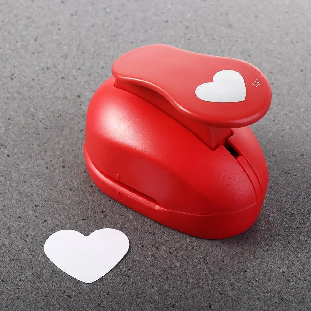 Cutting Rounder Puncher Children Heart-shaped Punches Maker Hole Puncher Scrapbooking Machine Embossing Punches
Cutting Rounder Puncher Children Heart-shaped Punches Maker Hole Puncher Scrapbooking Machine Embossing Punches