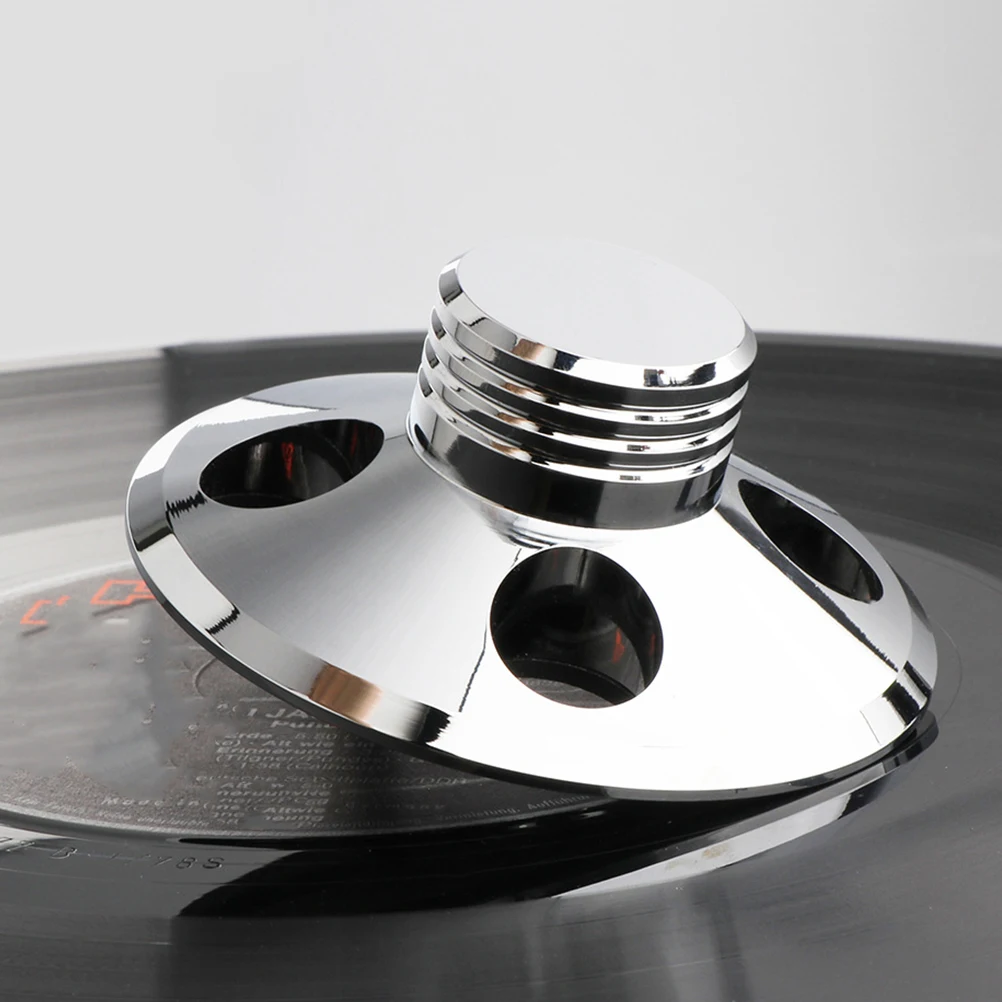 Aluminum Alloy Record Stabilizer for Vinyl Turntable Anti Vibration CD Audio Weight Clamp High Grade Material Long Lasting
Aluminum Alloy Record Stabilizer for Vinyl Turntable Anti Vibration CD Audio Weight Clamp High Grade Material Long Lasting