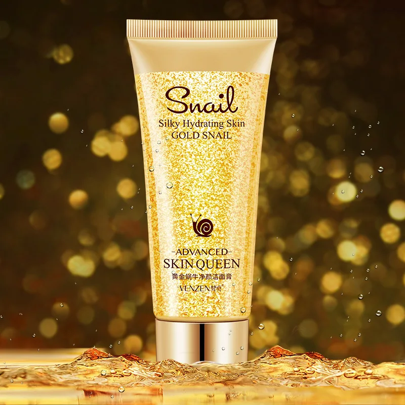Gold snail facial cleanser Refreshing moisturizing Cleansing and skincare versatile facial cleanser
Gold snail facial cleanser Refreshing moisturizing Cleansing and skincare versatile facial cleanser