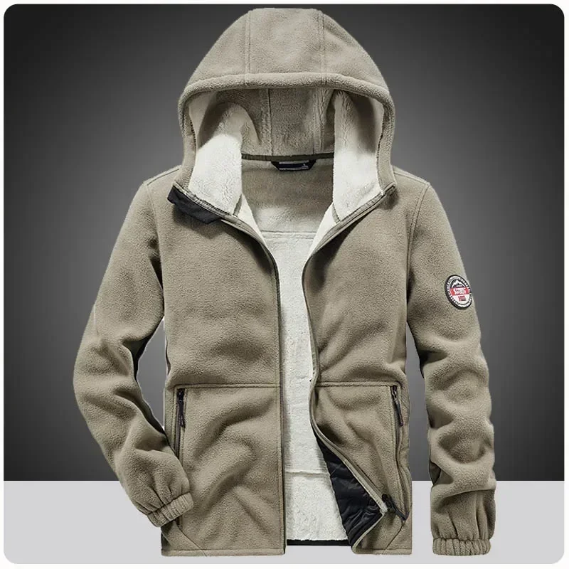 Winter Sherpa Lined Sweatshirt Heavyweight Thick Hoodies Men Warm Autumn Fleece Climbing Jacket Outdoor Hiking Coat Men Clothing
Winter Sherpa Lined Sweatshirt Heavyweight Thick Hoodies Men Warm Autumn Fleece Climbing Jacket Outdoor Hiking Coat Men Clothing