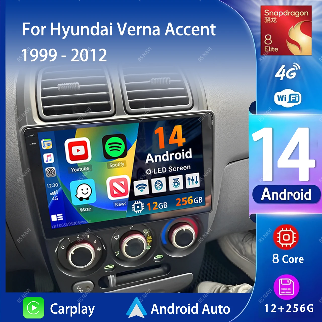 Android 14 Carplay Auto 2K Screen Car Radio Multimedia Video Player For Hyundai Verna Accent 1999 - 2012 2 din Autoradio Stereo
Android 14 Carplay Auto 2K Screen Car Radio Multimedia Video Player For Hyundai Verna Accent 1999 - 2012 2 din Autoradio Stereo