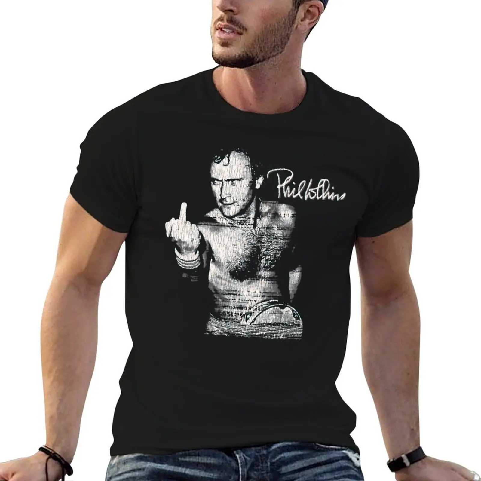 Funny Phíl music Còllíns Fan Art White T-Shirt t shirts for man graphic funny black cotton t-shirt plain for man package T-Shirt
Funny Phíl music Còllíns Fan Art White T-Shirt t shirts for man graphic funny black cotton t-shirt plain for man package T-Shirt