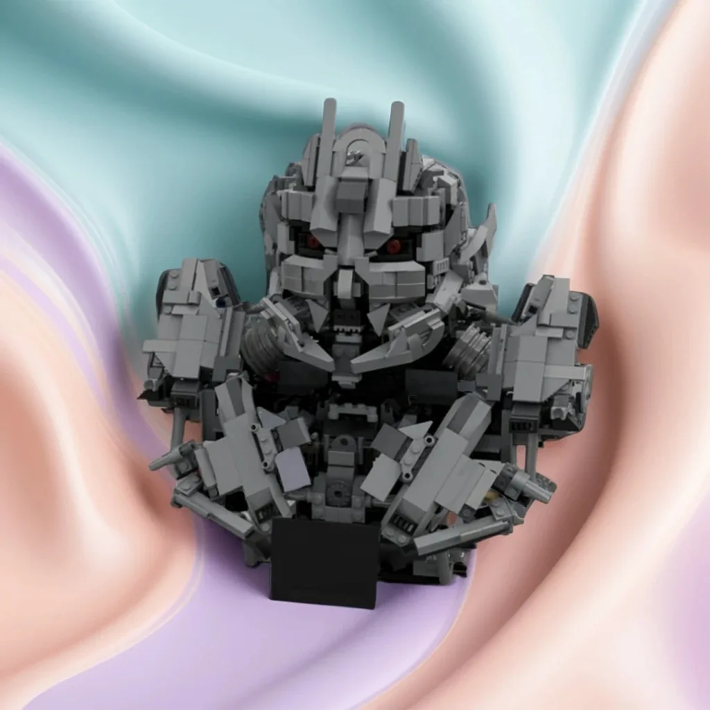 887PCS MOC Creative Model Megatron Movie Bust Transformers Premium Display Building Blocks DIY Home Decor Gift Collectible Ideas
887PCS MOC Creative Model Megatron Movie Bust Transformers Premium Display Building Blocks DIY Home Decor Gift Collectible Ideas