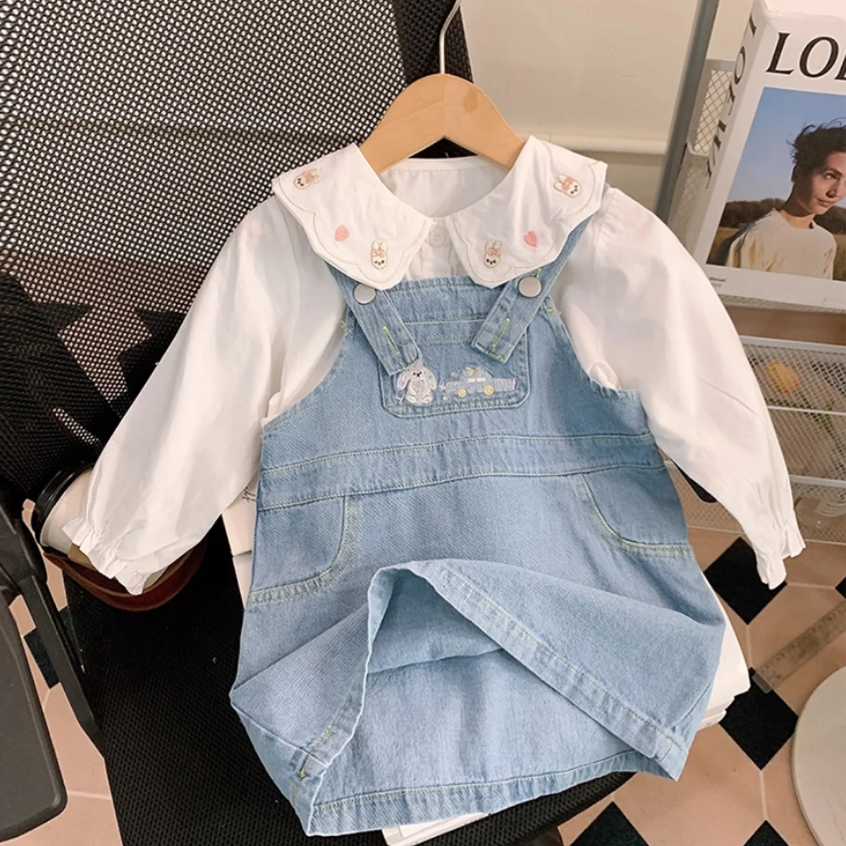 Весенне-осенние комплекты одежды для малышей для девочек, рубашка + ковбойские брюки, костюмы для детей, одежда для девочек, комплекты на день рождения
Весенне-осенние комплекты одежды для малышей для девочек, рубашка + ковбойские брюки, костюмы для детей, одежда для девочек, комплекты на день рождения