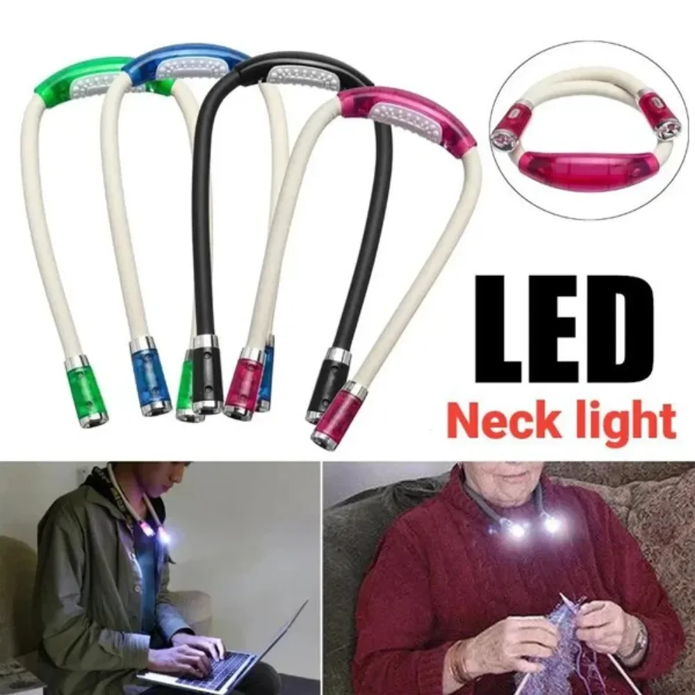 Book Light Led Neck Hug Reading Lamp Flexible Handsfree Novelty Led Night Light Flashlight Indoor Outdoor Camping Light
Book Light Led Neck Hug Reading Lamp Flexible Handsfree Novelty Led Night Light Flashlight Indoor Outdoor Camping Light
