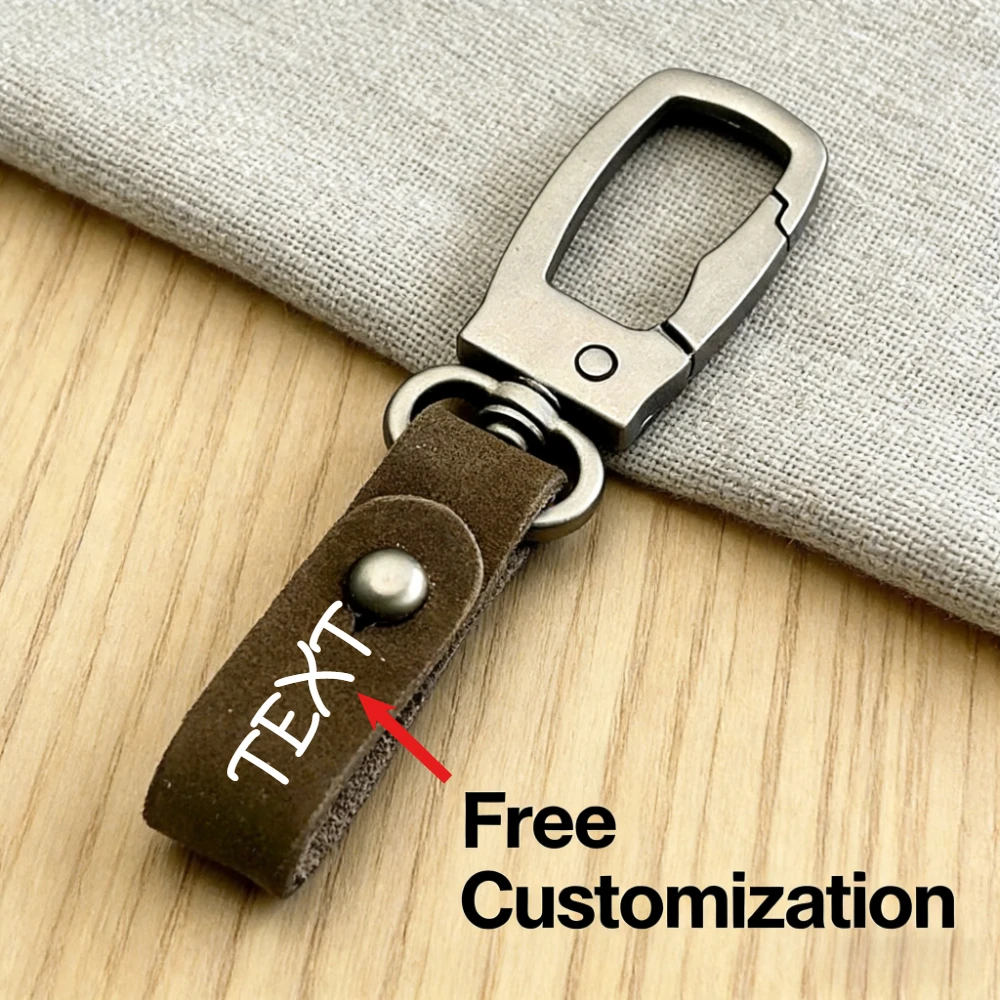 Genuine Leather Metal Anti Detachable Key Ring Matte Finish for Men Keyring Woman Car Moto Daily Decor Holder Keychain Gift
Genuine Leather Metal Anti Detachable Key Ring Matte Finish for Men Keyring Woman Car Moto Daily Decor Holder Keychain Gift