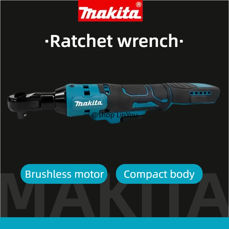 Makita 18V 10/13/15mm Brushless Ratchet Wrench Cordless Driver Multifunction Variable Speed Power Wrench Power Tools
Makita 18V 10/13/15mm Brushless Ratchet Wrench Cordless Driver Multifunction Variable Speed Power Wrench Power Tools