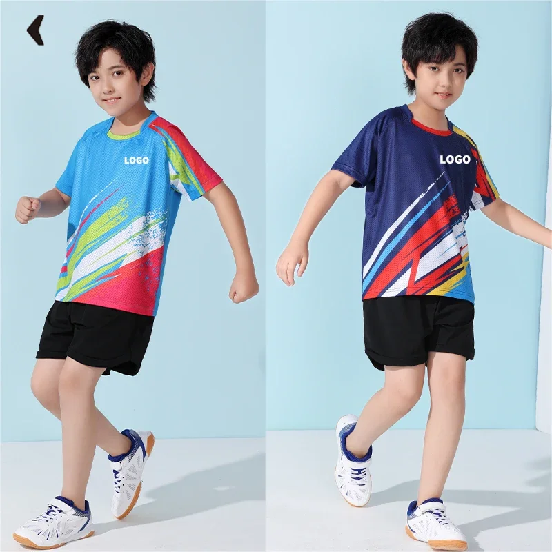 Mens table tennis T-shirt Summer fitness short sleeve badminton training clothes Women's quick drying Badminton Sportswear GJ260
Mens table tennis T-shirt Summer fitness short sleeve badminton training clothes Women's quick drying Badminton Sportswear GJ260