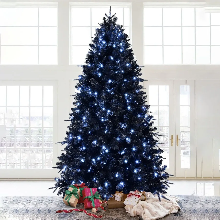 7ft Lighted Artificial Christmas Tree 1916 Premium PE/PVC Branches 450 Lights Halloween Tree Black
7ft Lighted Artificial Christmas Tree 1916 Premium PE/PVC Branches 450 Lights Halloween Tree Black