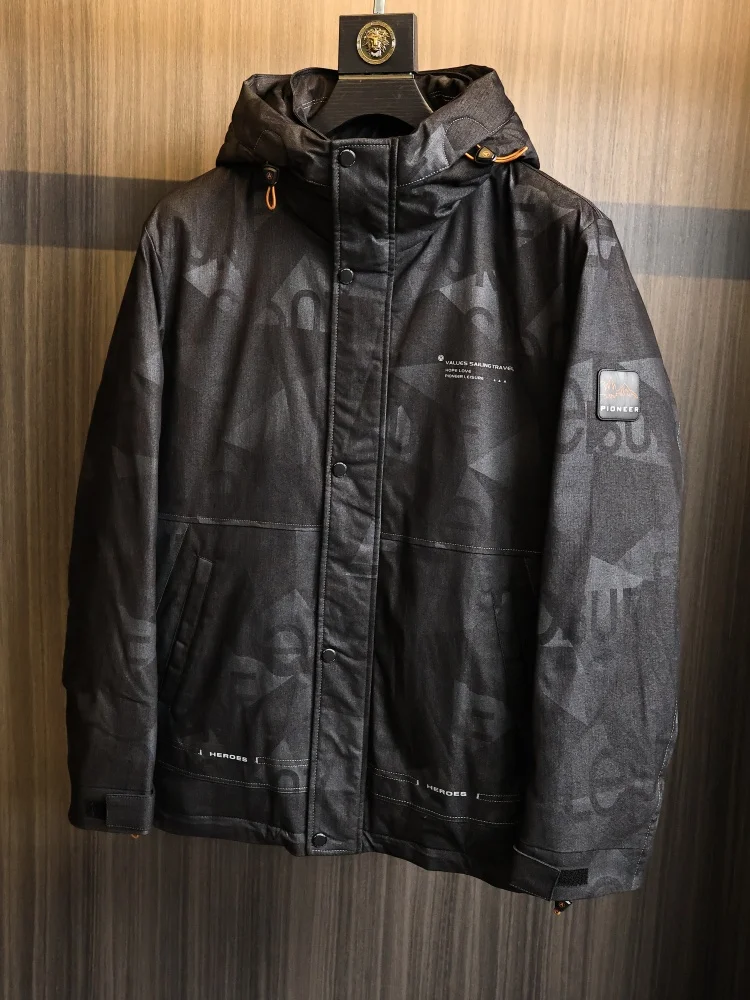 H-Home Single Camouflage Embroidery! Autumn Winter Men's Color Outdoor Waterproof Fashion Hooded Cotton Jacket Trendy
H-Home Single Camouflage Embroidery! Autumn Winter Men's Color Outdoor Waterproof Fashion Hooded Cotton Jacket Trendy