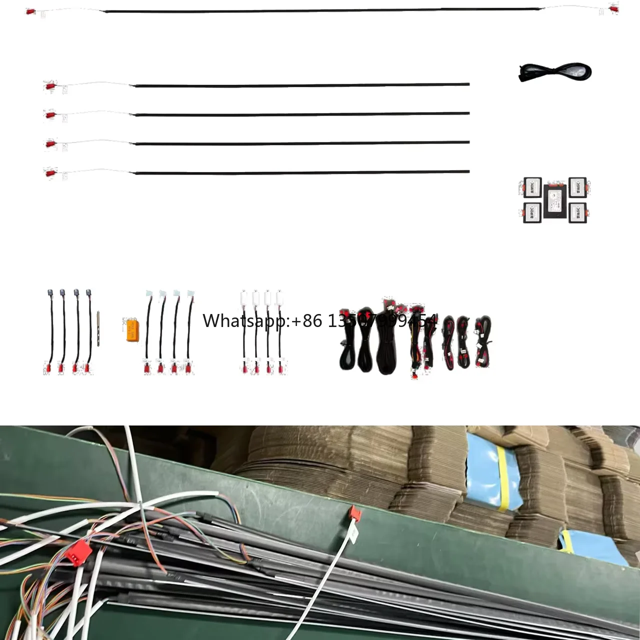 New 18 in 1 RGB Symphony LED Strip Light Kit for 1/10 1/6 Car Ambient Interior Decoration New Condition
New 18 in 1 RGB Symphony LED Strip Light Kit for 1/10 1/6 Car Ambient Interior Decoration New Condition