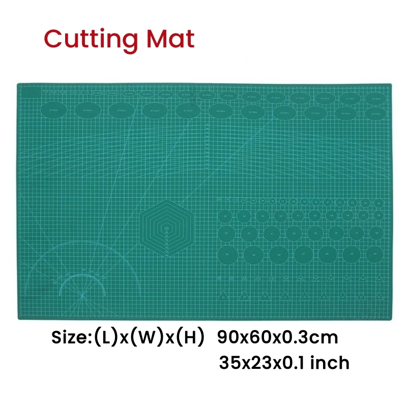 A1 Self Healing PVC Cutting Mat for Leather Engraving DIY Craft Workstation Self Repairing Cutting Board Sewing Pad Leather Tool
A1 Self Healing PVC Cutting Mat for Leather Engraving DIY Craft Workstation Self Repairing Cutting Board Sewing Pad Leather Tool