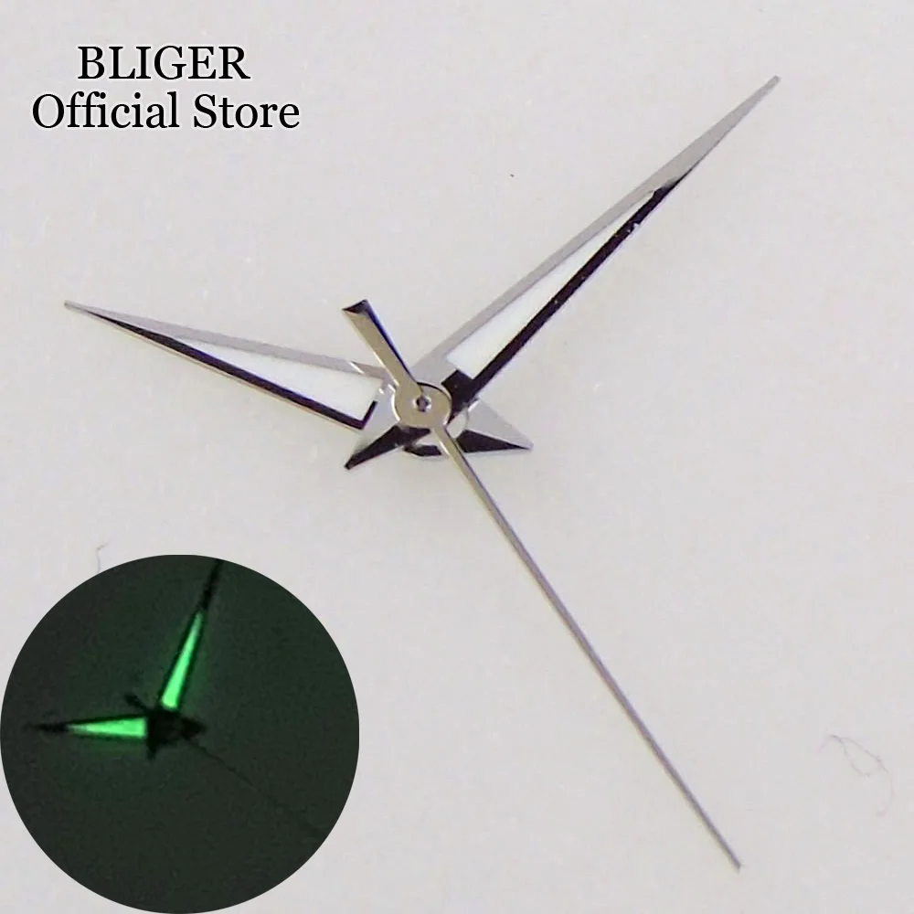 Luminous Silver Watch Hand Needles fit for NH35A NH36A ETA 2824 PT5000 Automatic Movement Watch Accessories Parts
Luminous Silver Watch Hand Needles fit for NH35A NH36A ETA 2824 PT5000 Automatic Movement Watch Accessories Parts