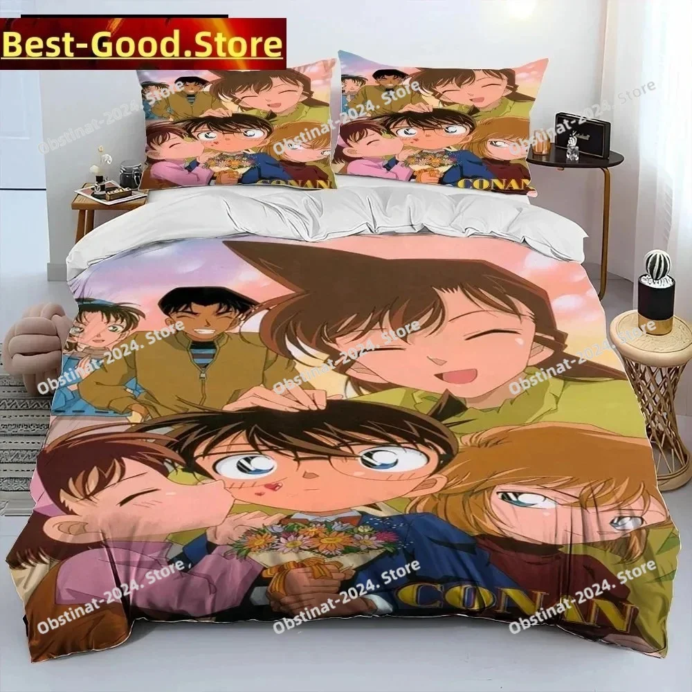 3D Anime Detective Conan Bedding Set Printed single Comforter Quilt Bed Cover Duvet Cover Pillow Case 3 Pieces Kids Adult Size
3D Anime Detective Conan Bedding Set Printed single Comforter Quilt Bed Cover Duvet Cover Pillow Case 3 Pieces Kids Adult Size