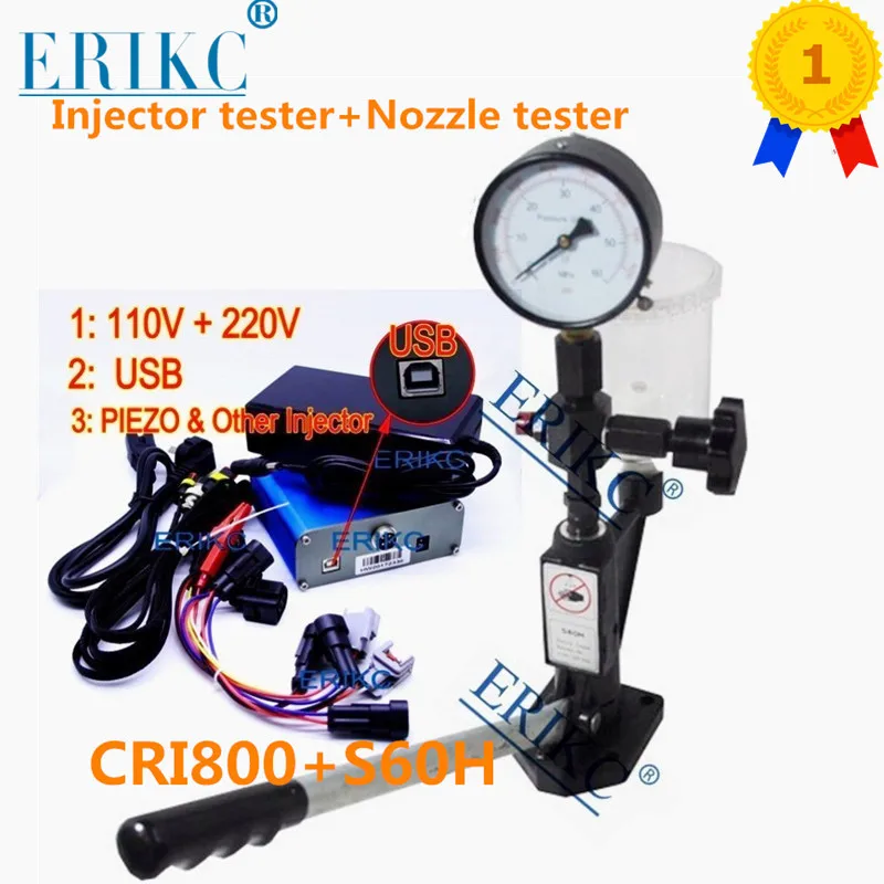 Original Car Fuel Injector Nozzle Tester CRI800 Common Rail Injector Tester ElectromagneticTester S60H
Original Car Fuel Injector Nozzle Tester CRI800 Common Rail Injector Tester ElectromagneticTester S60H