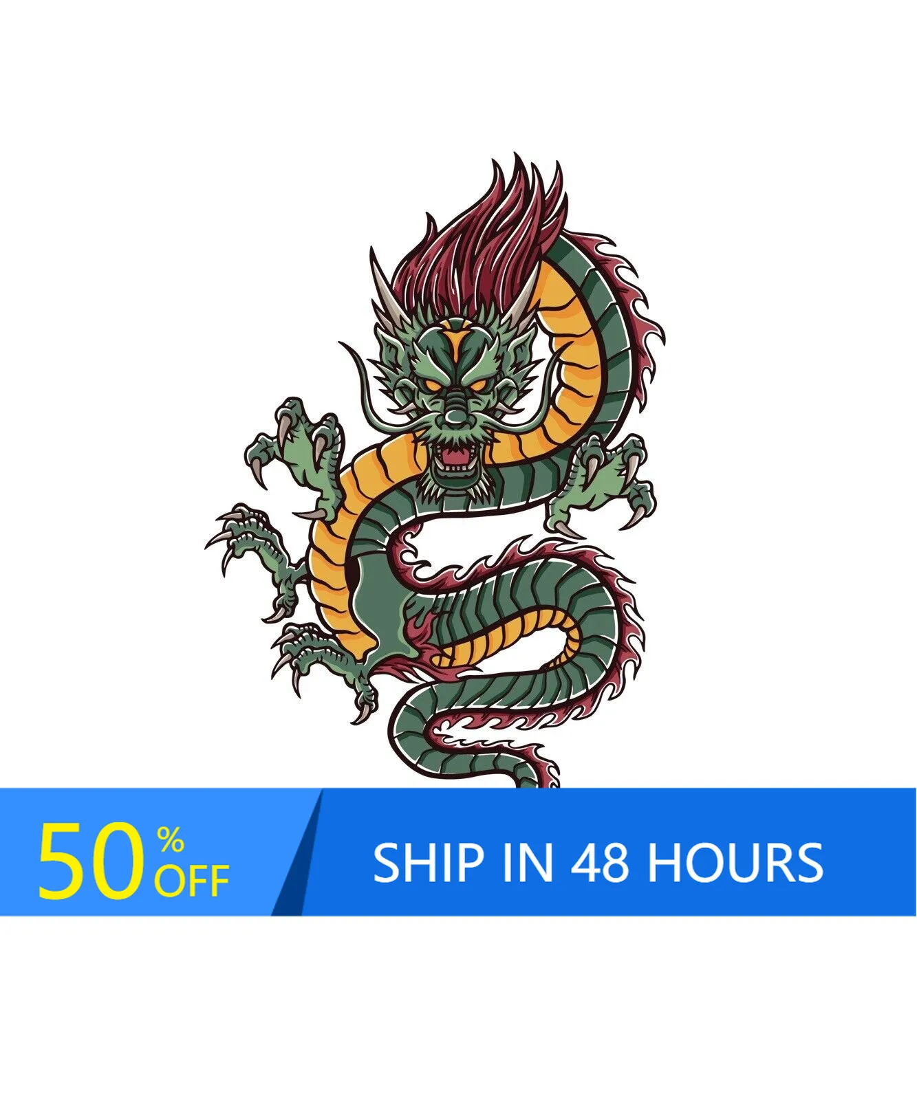 Chinese Dragon Trendy Motor Home Window Walls Camper Van Waterproof Vinyl Decal Sticker Aesthetic Funny Vintage
Chinese Dragon Trendy Motor Home Window Walls Camper Van Waterproof Vinyl Decal Sticker Aesthetic Funny Vintage
