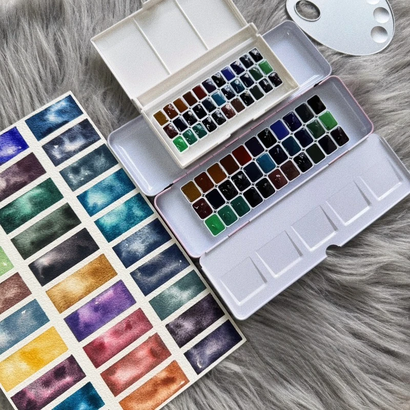 Русская белая ночь, 33 цвета, цветная упаковочная коробка для рисования, 0,5/1 мл, портативная акварельная коробка для путешествий, товары для рукоделия
Русская белая ночь, 33 цвета, цветная упаковочная коробка для рисования, 0,5/1 мл, портативная акварельная коробка для путешествий, товары для рукоделия