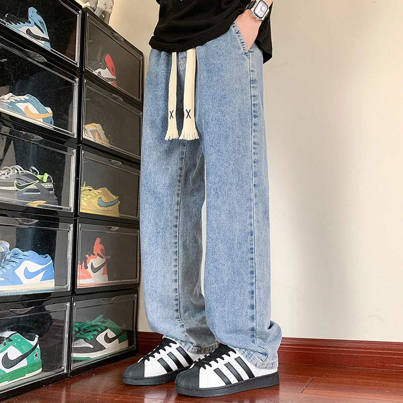 Мужские джинсы свободного кроя Harun: весенне-летние повседневные брюки с эластичным поясом, длинные, трендовые, бренд 2026
Мужские джинсы свободного кроя Harun: весенне-летние повседневные брюки с эластичным поясом, длинные, трендовые, бренд 2026