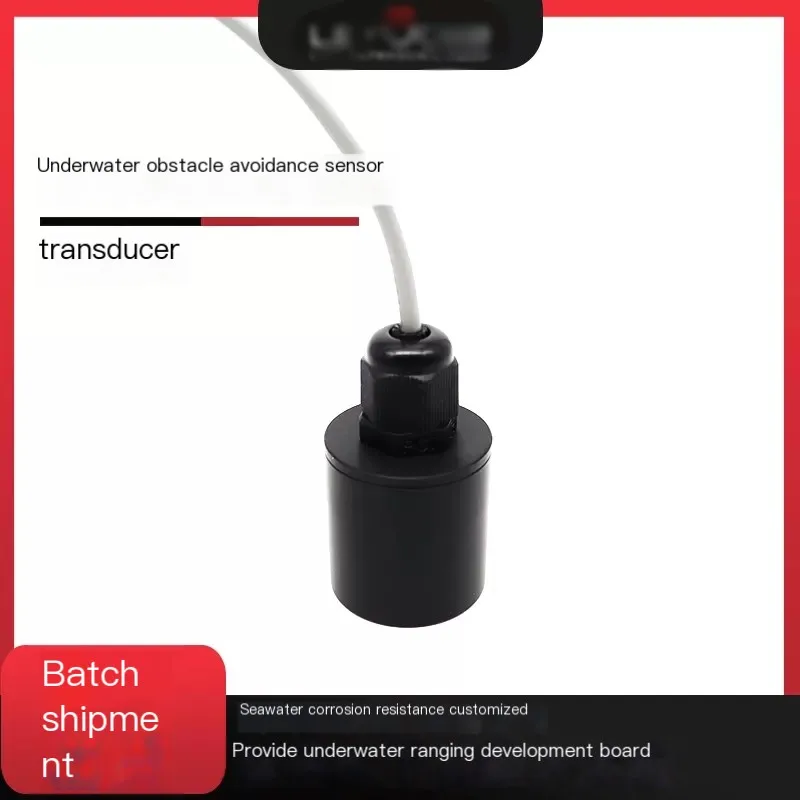 200K Ultrasonic Underwater Obstacle Avoidance Sensor Transducer Piezoelectric Ceramic Withstand Voltage 100 Meters
200K Ultrasonic Underwater Obstacle Avoidance Sensor Transducer Piezoelectric Ceramic Withstand Voltage 100 Meters
