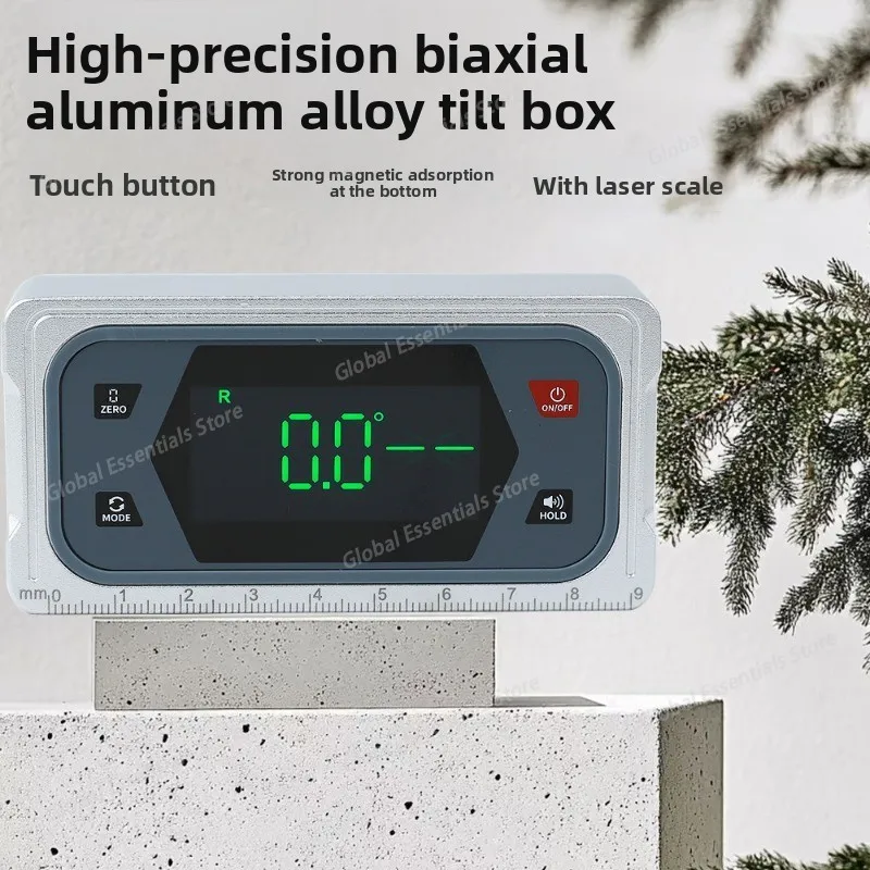 Digital Protractor Inclinometer Dual-axis Angle Finder Precision Bevel for Woodworking Building Drilling Machinery
Digital Protractor Inclinometer Dual-axis Angle Finder Precision Bevel for Woodworking Building Drilling Machinery