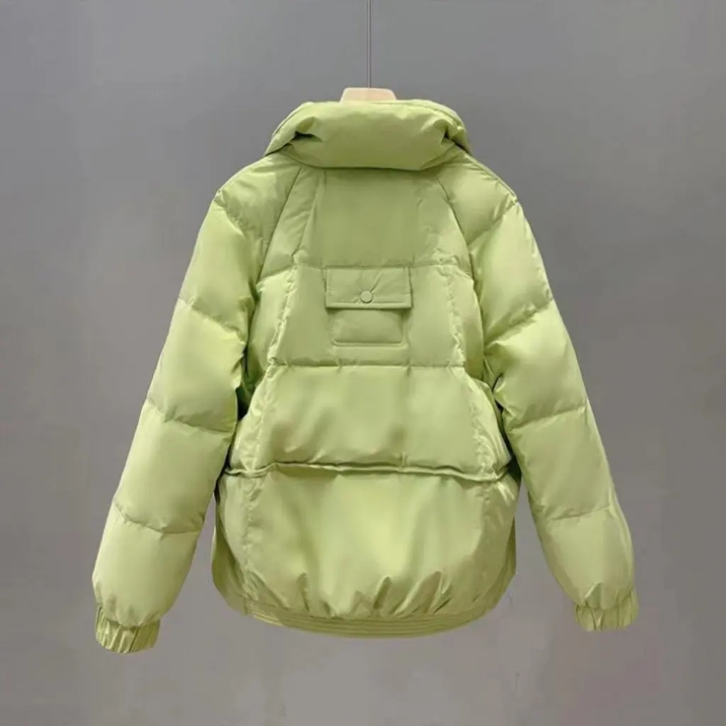 Women's Candy-Colored Cotton-Padded Jacket Short Loose Stand Collar Light Coat Western Style Anti-Season Fashion
Women's Candy-Colored Cotton-Padded Jacket Short Loose Stand Collar Light Coat Western Style Anti-Season Fashion