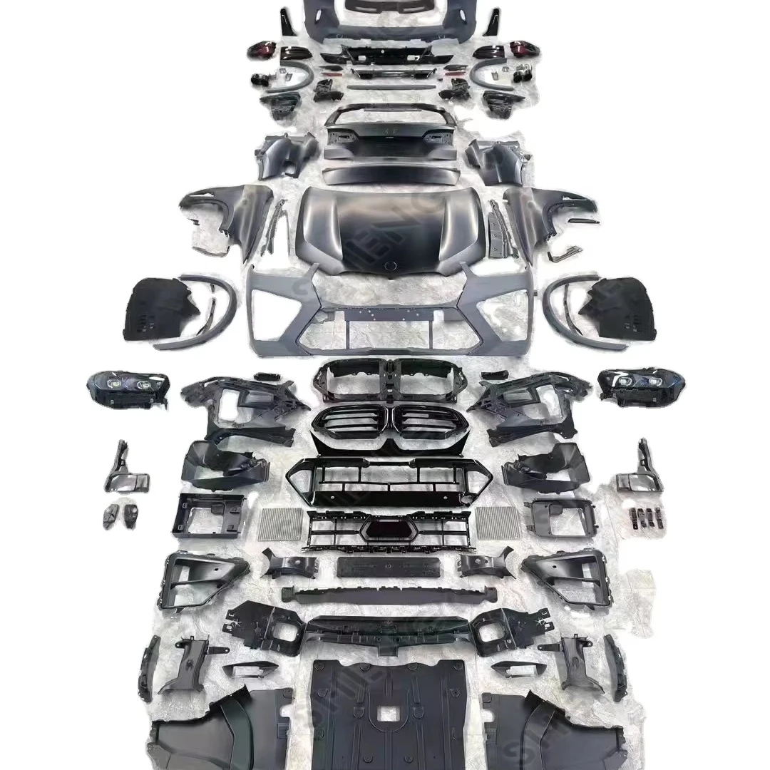 Система кузова автомобиля для BMW X5 E70, изменение на X5 G05 LCI 2023-2024, бамперы, капот, крыло, фары, задние фонари
Система кузова автомобиля для BMW X5 E70, изменение на X5 G05 LCI 2023-2024, бамперы, капот, крыло, фары, задние фонари