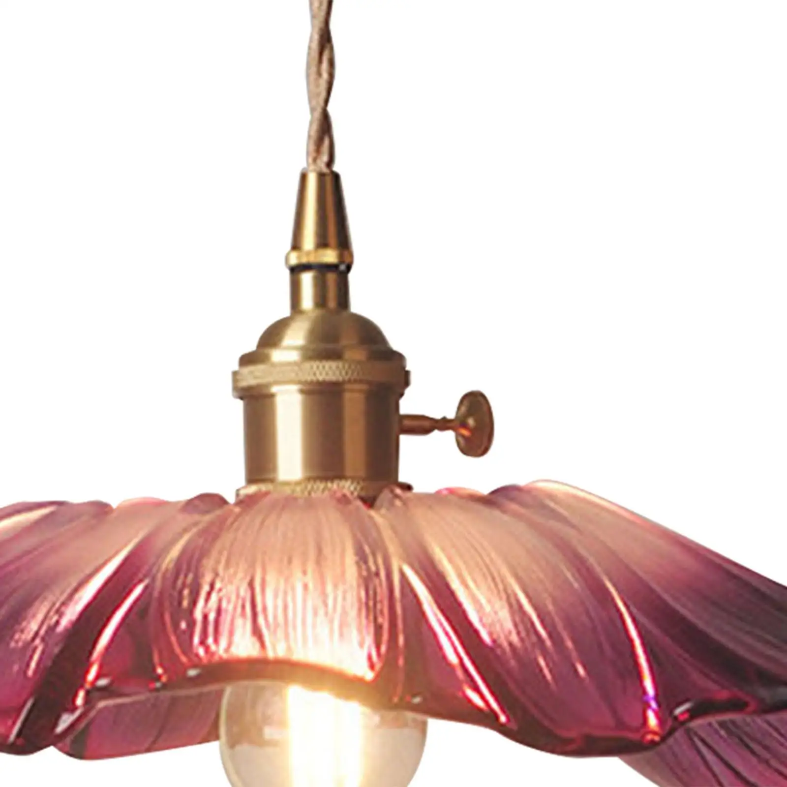 Modern Pendant Light Flower Glass Hanging Lamp for Bedside Bar Counter
Modern Pendant Light Flower Glass Hanging Lamp for Bedside Bar Counter
