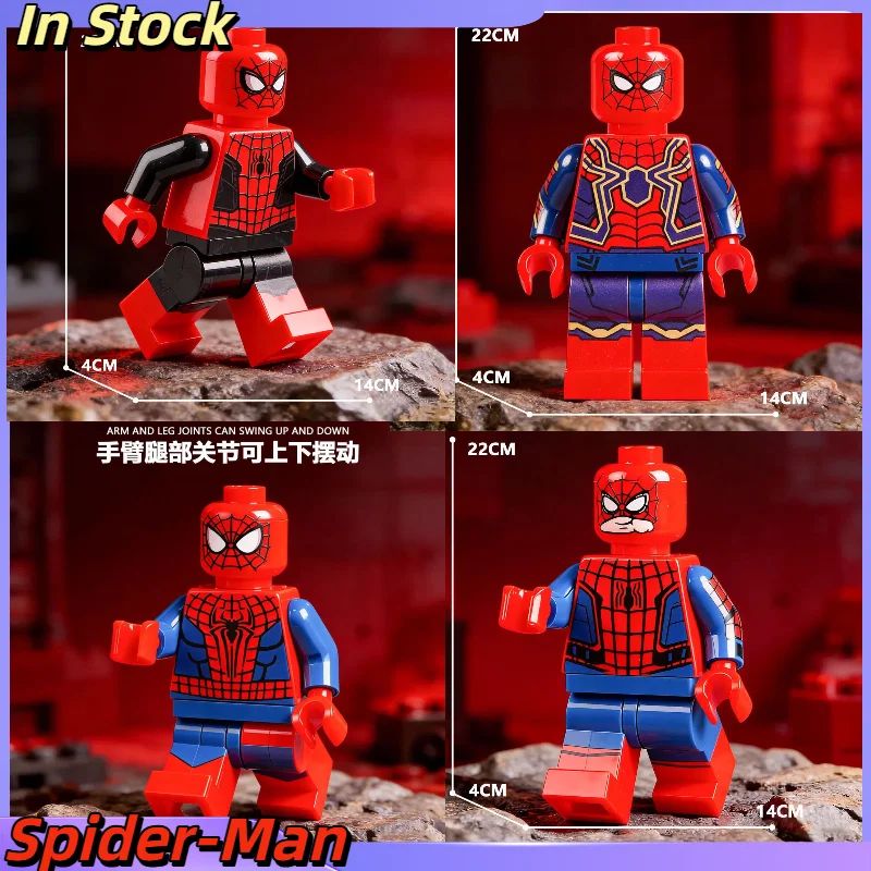 In Stock 22CM Spider Man Block Man Mobile Figure Model Super Large Steel Superhero Assembled Toy Fan Collection Gift
In Stock 22CM Spider Man Block Man Mobile Figure Model Super Large Steel Superhero Assembled Toy Fan Collection Gift