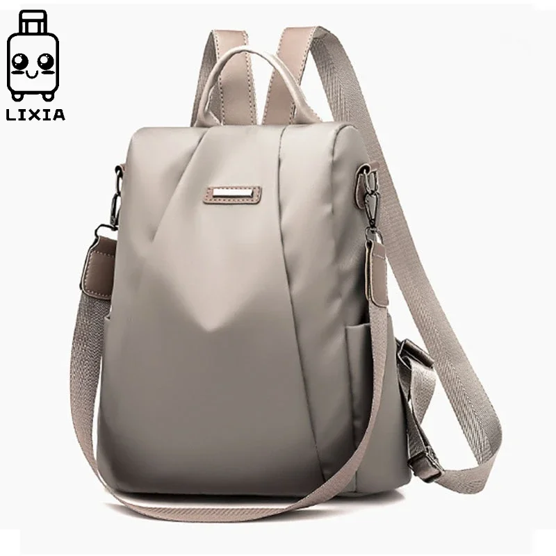 New Women's Multifunction Backpack Casual Solid Color School Bag For Girls Fashion Detachable Strap Travel Shoulder Bag
New Women's Multifunction Backpack Casual Solid Color School Bag For Girls Fashion Detachable Strap Travel Shoulder Bag