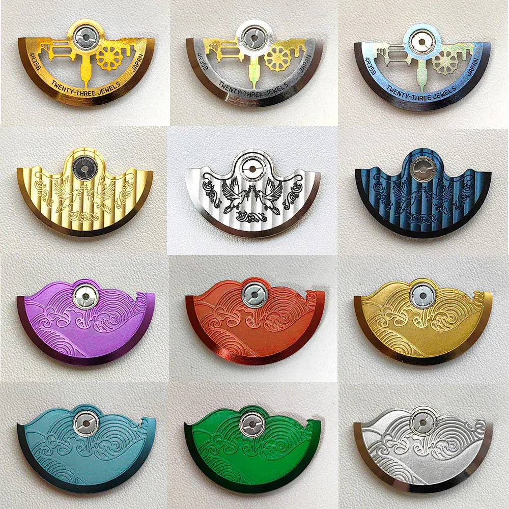 DIY Refit NH35 Movement Rotor Hammer Fit for NH36 NH38 NH39 NH35 Movement Pendulum Oscillating Weight Hammer NH35 Rotor Part
DIY Refit NH35 Movement Rotor Hammer Fit for NH36 NH38 NH39 NH35 Movement Pendulum Oscillating Weight Hammer NH35 Rotor Part