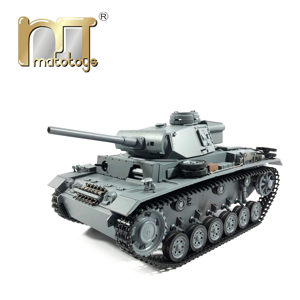 MATO 1:16 Полный цельнометаллический танк Немецкий Panzer III 2,4G Модель радиоуправляемого танка Страйкбол Немецкая серая версия RTR
MATO 1:16 Полный цельнометаллический танк Немецкий Panzer III 2,4G Модель радиоуправляемого танка Страйкбол Немецкая серая версия RTR