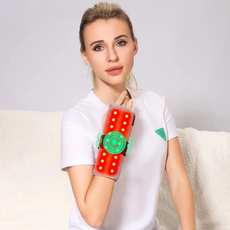 Heated Wrist massager Brace 3-Gear Vibration Timer For Sports Recovery Relieves Joint Pain For Sports Fans Office Workers
Heated Wrist massager Brace 3-Gear Vibration Timer For Sports Recovery Relieves Joint Pain For Sports Fans Office Workers