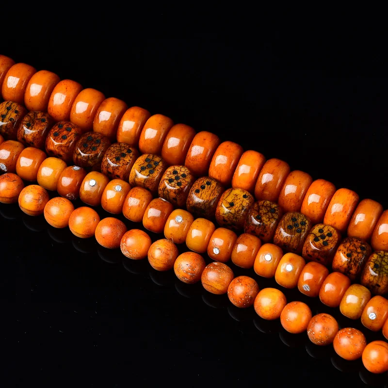 Tibetan-style weathered dice beads, yak bone inlay bracelet, semi-finished product
Tibetan-style weathered dice beads, yak bone inlay bracelet, semi-finished product