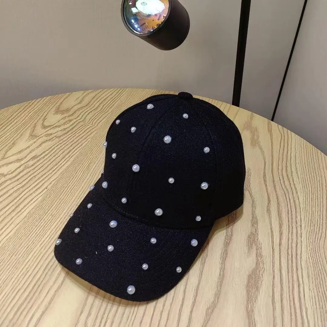 Fashion Pearl Elegant Baseball Cap For Women Outdoor Casual Sun Protection Bones Hat Gorras Casquette
Fashion Pearl Elegant Baseball Cap For Women Outdoor Casual Sun Protection Bones Hat Gorras Casquette
