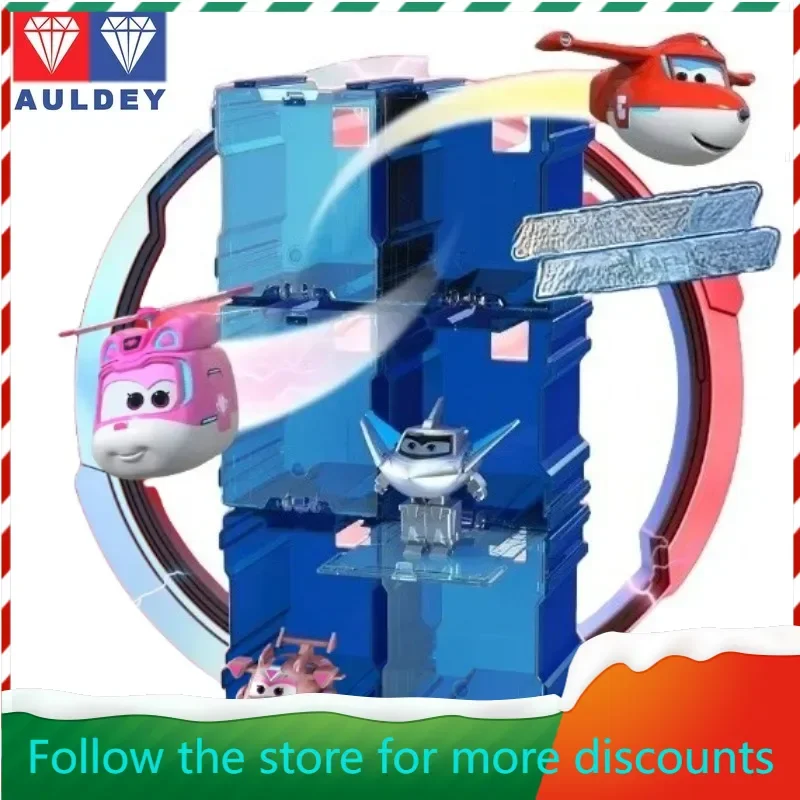 AULDEY Original Super Wings Ledey Cool Power Mini Transforming Hangar Movable Model Collection Holiday Gift in Stock 
AULDEY Original Super Wings Ledey Cool Power Mini Transforming Hangar Movable Model Collection Holiday Gift in Stock