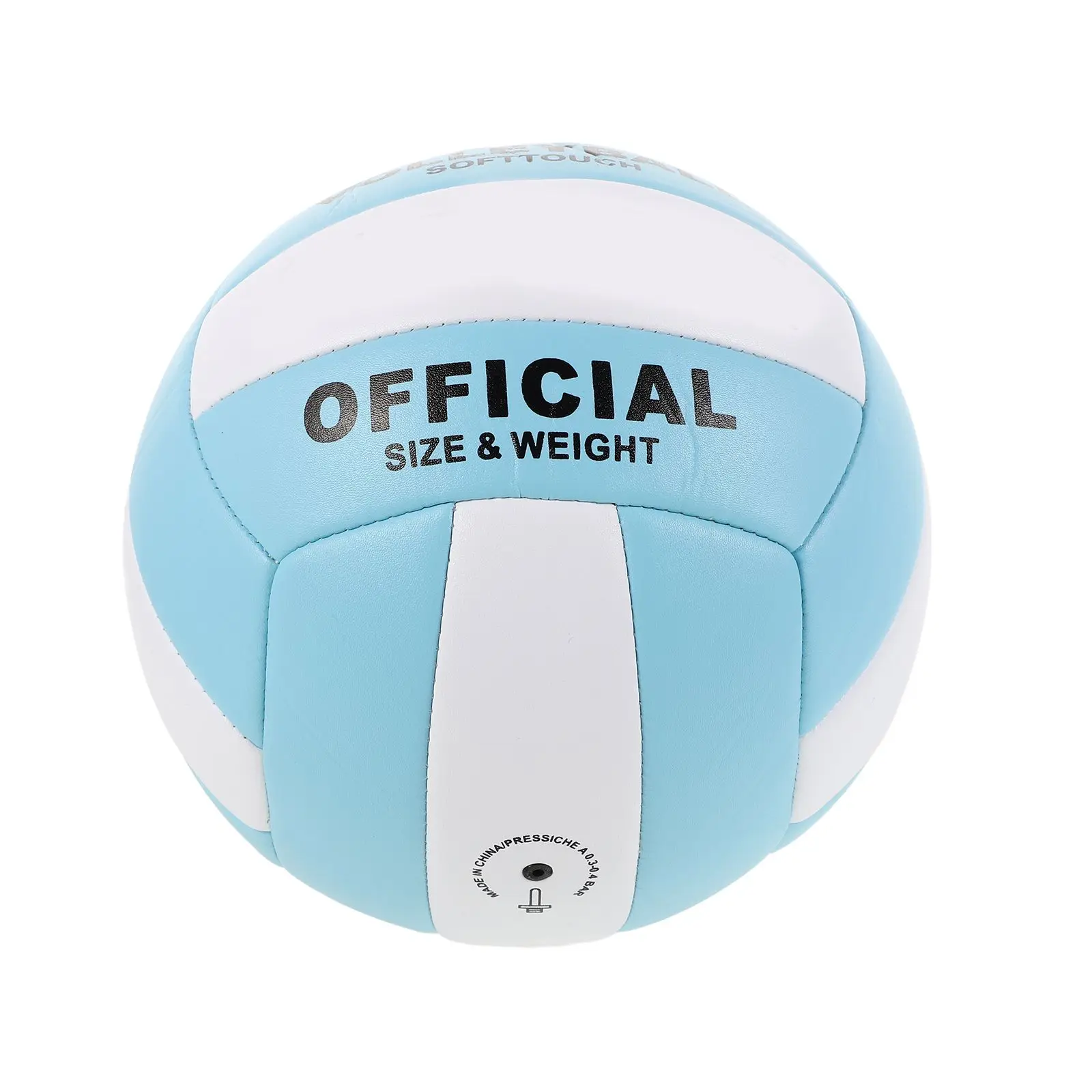 Soft Volleyball Size 5 PU Machine Sewn Antiburst Indoor Official Training Ball Blue Adults Girls Boys Toddler Sportswear
Soft Volleyball Size 5 PU Machine Sewn Antiburst Indoor Official Training Ball Blue Adults Girls Boys Toddler Sportswear