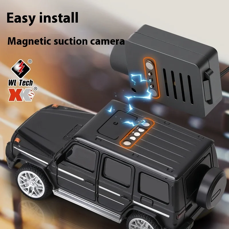 Weili 6406 FPV RC Car Remote Control Toy with Mobile App Children's Electric Gift 1:64 Scale Toy Car with Camera
Weili 6406 FPV RC Car Remote Control Toy with Mobile App Children's Electric Gift 1:64 Scale Toy Car with Camera