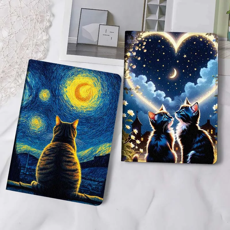 Cute Cat Heart Night For iPad Pro Air Mini 2 3 4 5 6 7 6th 7th 10th 11th 10.2 9.7 10.5 11 Foldable Tablet Case Gift
Cute Cat Heart Night For iPad Pro Air Mini 2 3 4 5 6 7 6th 7th 10th 11th 10.2 9.7 10.5 11 Foldable Tablet Case Gift