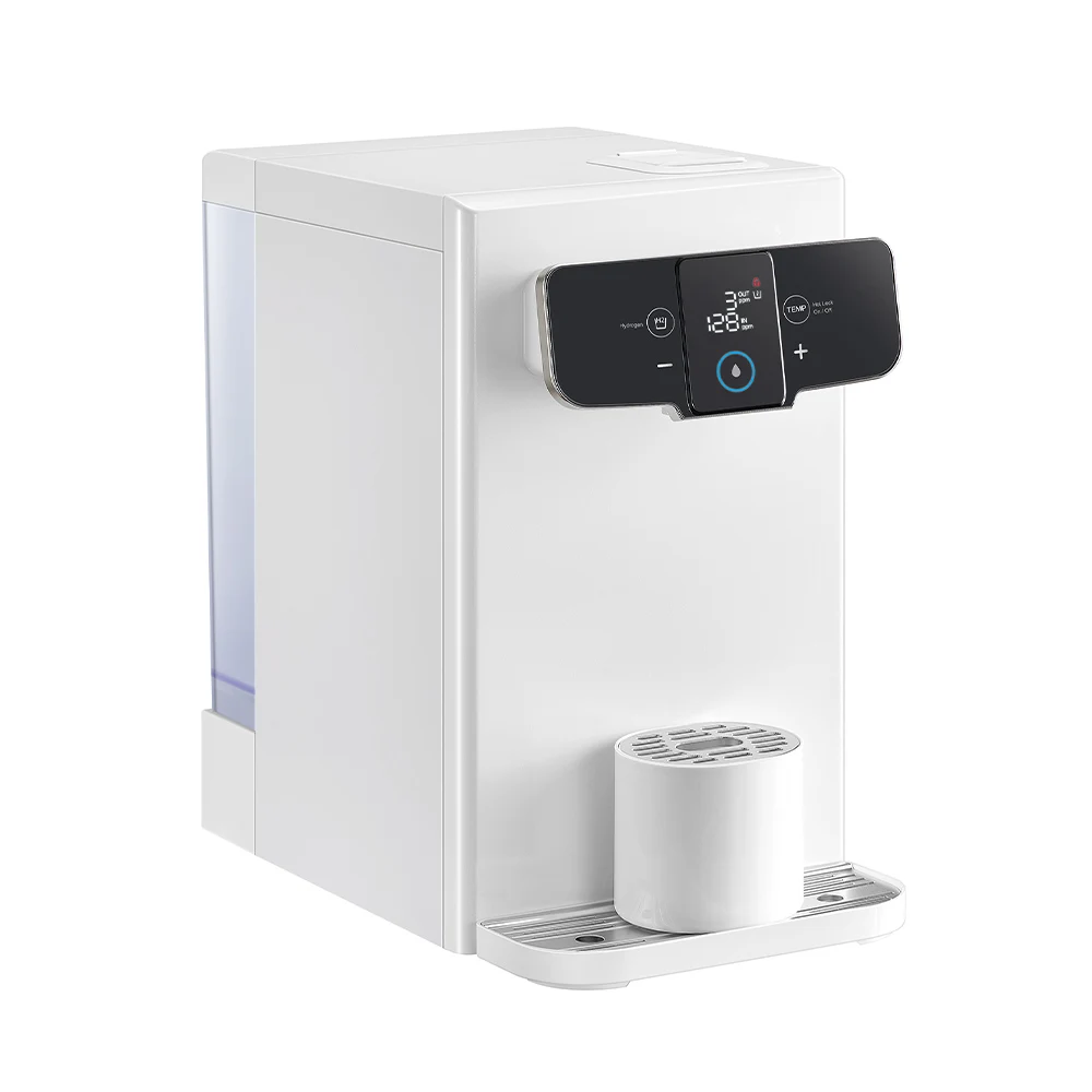 Лидер продаж, бытовой настольный горячий интеллектуальный мгновенный диспенсер для горячей воды с водородом, очиститель воды, фильтр с RO
Лидер продаж, бытовой настольный горячий интеллектуальный мгновенный диспенсер для горячей воды с водородом, очиститель воды, фильтр с RO