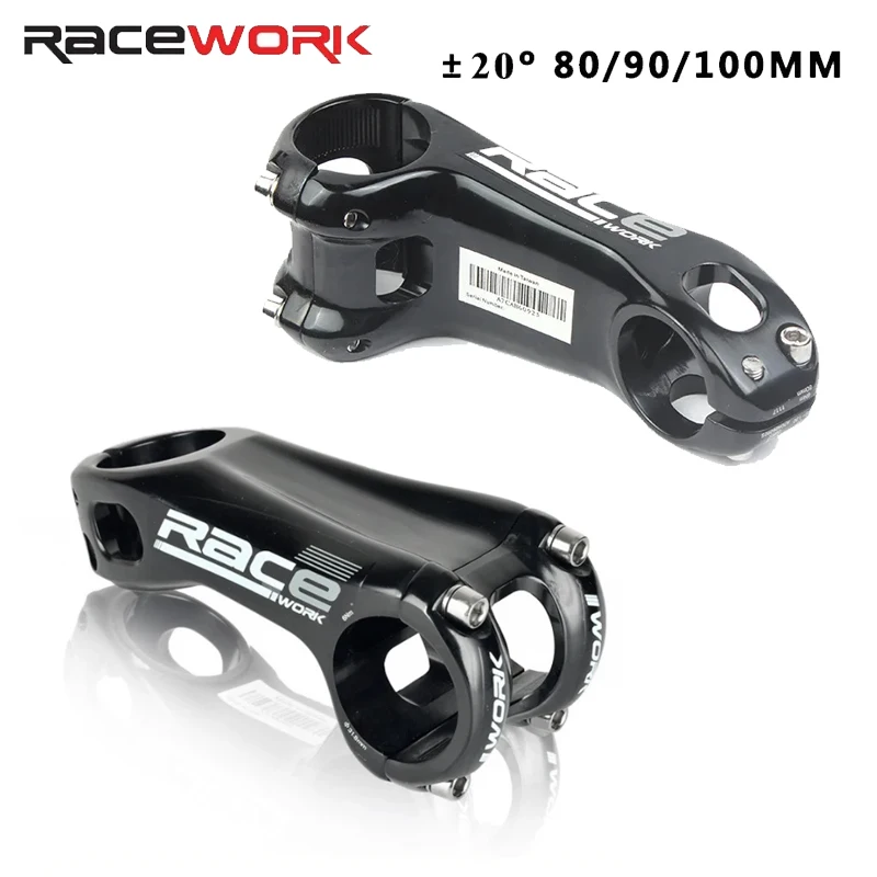 Подставка выноса велосипеда RACEWORK - 20. ° Угловой отрицательный, длина 80/90/100 мм. | Аксессуары для руля шоссейного и горного велосипеда
Подставка выноса велосипеда RACEWORK - 20. ° Угловой отрицательный, длина 80/90/100 мм. | Аксессуары для руля шоссейного и горного велосипеда