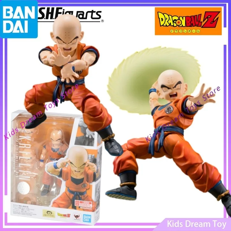 Bandai in Stock Original S.H.Figuarts DragonBall Z Anime KRILLIN -EARTH'S STRONGEST MAN- Action Figures Toys Collectible Model
Bandai in Stock Original S.H.Figuarts DragonBall Z Anime KRILLIN -EARTH'S STRONGEST MAN- Action Figures Toys Collectible Model