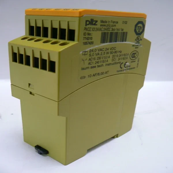 2026 X3 24vacsafety Relay 24vdc 3n/o1n/c 1so - (r2) Brand New Original Spot Plc
2026 X3 24vacsafety Relay 24vdc 3n/o1n/c 1so - (r2) Brand New Original Spot Plc